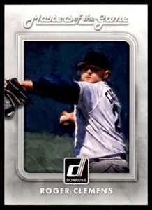 2016 Donruss Masters of the Game #MG-2 Roger Clemens Boston Red Sox