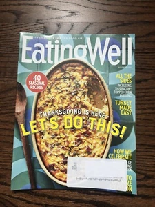EATING WELL MAGAZINE NOVEMBER 2020 THANKSGIVING LET'S DO THIS! SIDES RECIPES - Bild 1 von 2