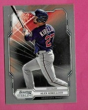 ALEX KIRILLOFF  2019 BOWMAN STERLING #BPR-12   TWINS