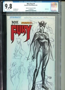 MISS FURY #1 ALEX ROSS CONCEPT ART EDITION COVER CGC 9.8 - Picture 1 of 1