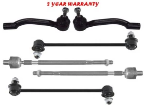 FOR NISSAN X-TRAIL DROP LINK / SWAY + RACK END & TIE ROD FRONT L&R T31 07-On - Picture 1 of 1