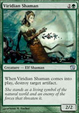 4x Viridian Shaman MTG 9th Edition NM Magic Regular
