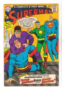 SUPERMAN 200 (FN 6.0) SUPER BROTHER AGAINST SUPER BROTHER / 1967 SILVER-AGE * - Picture 1 of 1