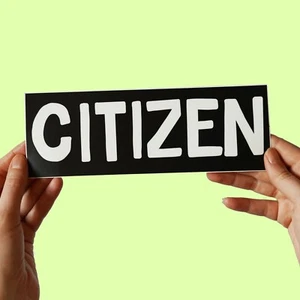 Citizen Bumper Sticker - Akira manga cyber punk, Katsuhiro Otomo, Kaneda anime, - Foto 1 di 2