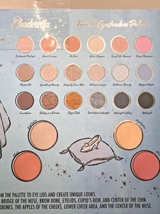 HUGE New Cinderella Disney Princess Face & Eyeshadow Palette 22 Shades w/Mirror - Picture 1 of 6