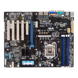 Server ATX Mainboard ASUS P10S-X Rev 1.01 LGA1151 4x DDR4 4x PCI 2x PCIe 2x GbE - Picture 1 of 3