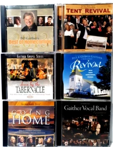 The Gaither's Gospel Religious Music CDs Set of 6 Great Condition - Picture 1 of 17
