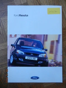 catalogue FORD FIESTA 09/2000 - Picture 1 of 3