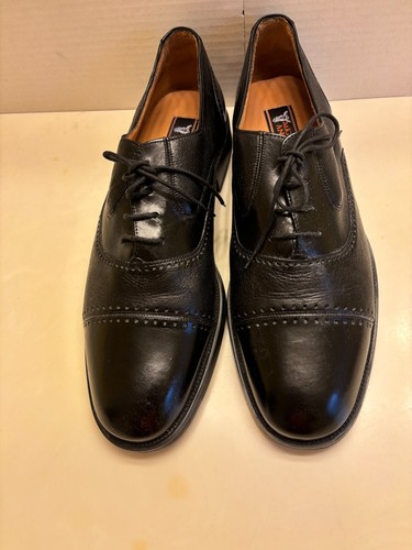 NIKE Scarpe Oxford Miguel Angel da uomo nere in pelle taglia 11 5 M