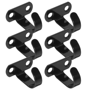 6 Pcs Under Cabinet Hooks Ceiling up Heavy-duty Shelf Garden Hanging - Picture 1 of 12