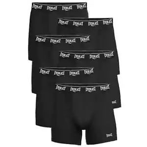 Everlast Herren Boxershorts aktive Leistung atmungsaktive Unterwäsche, schwarz - Bild 1 von 7