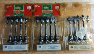 (3) Lemax Coventry Cove Lighted Accessories Colonial Street Lamp Set of 4 2005 - Picture 1 of 2