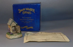 David Winter Cottages THE PRIVY Kameenkollektion mit Box & Coa 1991 - Bild 1 von 6