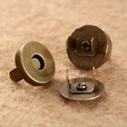 10/50pcs 14/18mm Sewing Magnetic Clasp Fastener Snaps Clothes Bags Craft Buttons