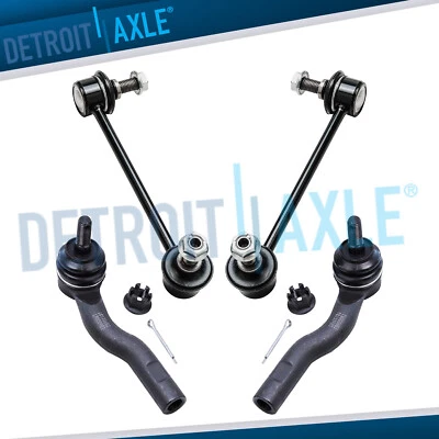 Front Sway Bar Links + Outer Tie Rods for 2003 2004 2005 2006 2007 2008 Mazda 6 - Image 1 of 4