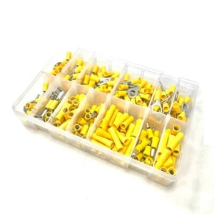 Kit Surtido Conector Terminal Crimpado Amarillo - Terminales Cable Ojales Lucar Spalas - Imagen 1 de 1