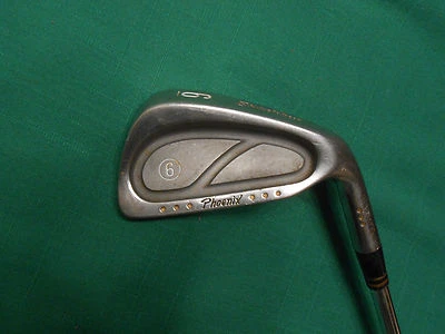 EXCALIBUR PHOENIX STAINLESS 6 IRON = R FLEX STEEL SHAFT - GOOD CONDITION! - Image 1 of 3