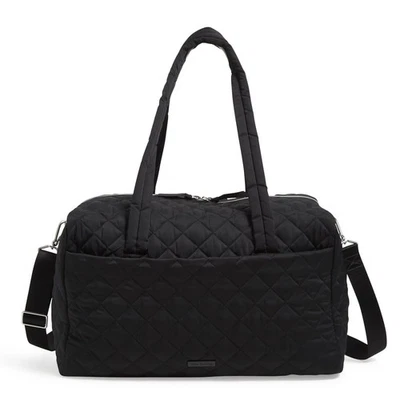 Bolso de Lona Vera Bradley Mujer Performance Twill Mediano de Viaje, Negro Verdadero, O... Foto 1 de 4