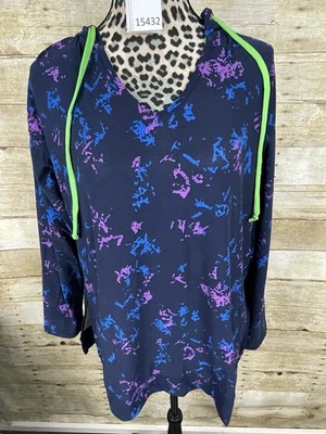 Sudadera con capucha grande LuLaRoe Eliza manga larga NUEVA Foto 1 de 4