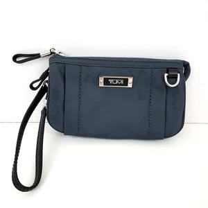 TUMI Triple Compartment Voyageur Vienna Nylon Wristlet Black - Picture 1 of 14