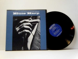 TONY LITTLE SUN GLOVER LP Blues Harp An Instruction 1965 Folkways Book! vinyl - Picture 1 of 2