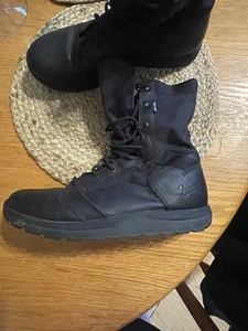 Danner Black Tachyon 8” Goretex Lightweight Boots Mens 10.5 Combat Used - Picture 1 of 12