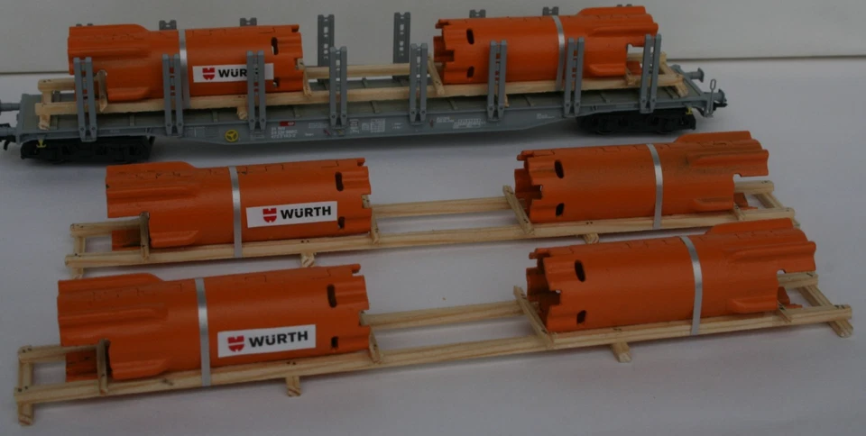 Märklin H0 4771 DB Rungenwagen mit KKK