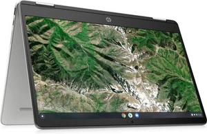 HP 14a-ca0036tg 14" HD Touch Laptop Intel Celeron N4020 4GB 64GB eMMC Chrome OS - Afbeelding 1 van 6