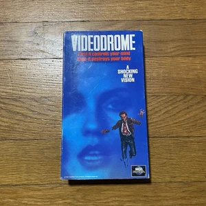 Videodrome 1982 VHS Uncut Unrated Cronenberg Horror Cult Director Cut Tested - Picture 1 of 6