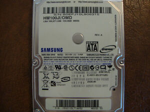 Samsung HM100JI/OMD REV.A (M60SD SS) 2.5" 100gb Sata Hard Drive