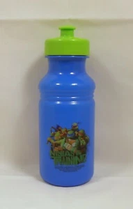 Drink Container TEENAGE MUTANT NINJA TURTLE Blue Pull Top Bottle Cup - Picture 1 of 1