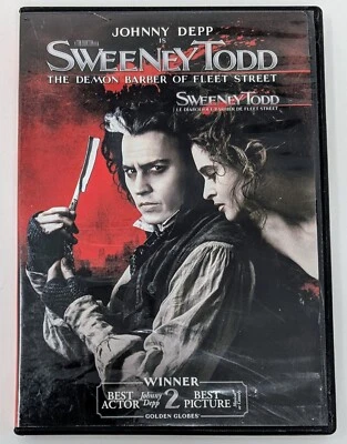 Sweeney Todd DVD (2007) - Region 1 - FR/EN/ES - VG+/G (Tested) - Image 1 of 4