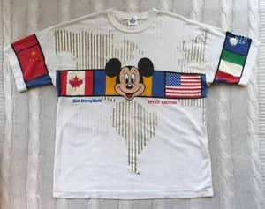 Vintage 1982 Walt Disney World Epcot Center Tee Shirt, Size L/XL FAIR CONDITION - Bild 1 von 16