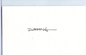 Scheda indice Doug Chiang firmata autografata Auto 3x5 Star Wars regista lucusfilm - Foto 1 di 1