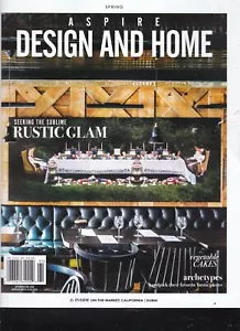 ASPIRE DESIGN AND HOME MAGAZINE SPRING 2019. - Imagen 1 de 1