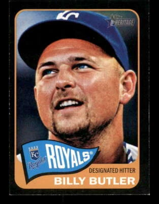 2014 Topps Heritage Black Border #474 Billy Butler Royals (Blister Retail) - Image 1 of 2