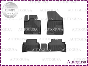 NEW SET LHD BLACK RUBBER FLOOR MATS CAR LINERS FOR SPORTAGE NQ5 2021- - Picture 1 of 4