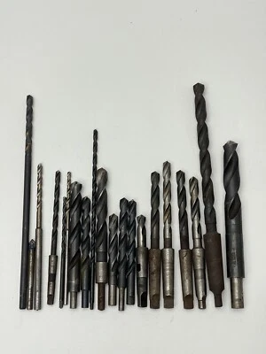 Brocas especiales algunas usadas algunas sin usar muchas HS metal en buen estado lote de 20 Foto 1 de 4