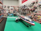 Rc Boeing 737 AA Chrome Airliner Twin Edf 90mm Jet American Air Unassembled Kit