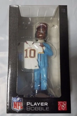 Camiseta roja Robert Griffin III RG3 Draft Day Bobblehead Bobble Redskins #/504 Foto 1 de 4