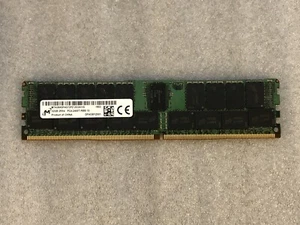 Micron 32GB 2Rx4 PC4-2400T DDR4 2400MHz REG RDIMM MTA36ASF4G72PZ Brand New - Picture 1 of 2