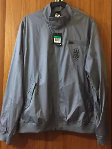NIKE LeBron James Windbreaker Jacket Witness Swoosh Mens Size XL Gray NWT - Picture 1 of 12