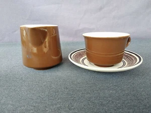 Vintage Royal China CASA DEL SOL Cavalier Ironstone 8 oz Creamer & Cup & Saucer - Picture 1 of 12