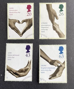 GB QE II, 1998, sg2046-2049, National Health Service, Fine Used - Picture 1 of 1