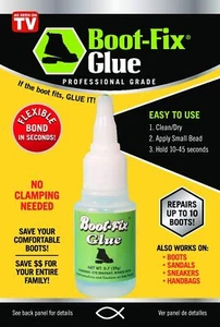 Boot-Fix Shoe Glue Instant Professional Grade Shoe Repair Glue - Picture 1 of 9