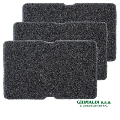 KIT 3 PEZZI FILTRI IN SPUGNA POLIURETANO ASCIUGATRICE BEKO 2964840100 2964840200