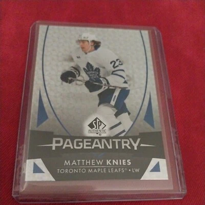 2023-24 SP Authentic - Pageantry  #P-64 Matthew Knies (RC) - Image 1 of 2