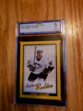 2005-06 Upper Deck Bee Hive Sidney Crosby Rookie Gold ISA  5 EX RC #101