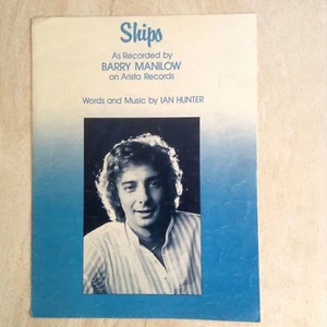 Ships Sheet Music, As Recorded By Barry Manilow, Words and Music by Ian Hunter - Picture 1 of 1