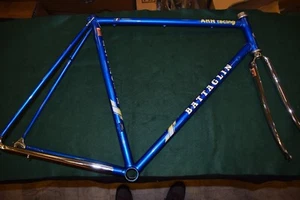 BATTAGLIN ARN Columbus Aelle road frame fork 55cm/54cm 8-10sp Chrome fork  NOS - Picture 1 of 12